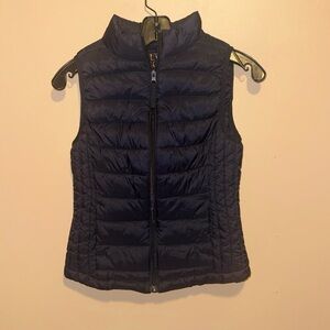 Love Tree Dark Blue Quilted Vest